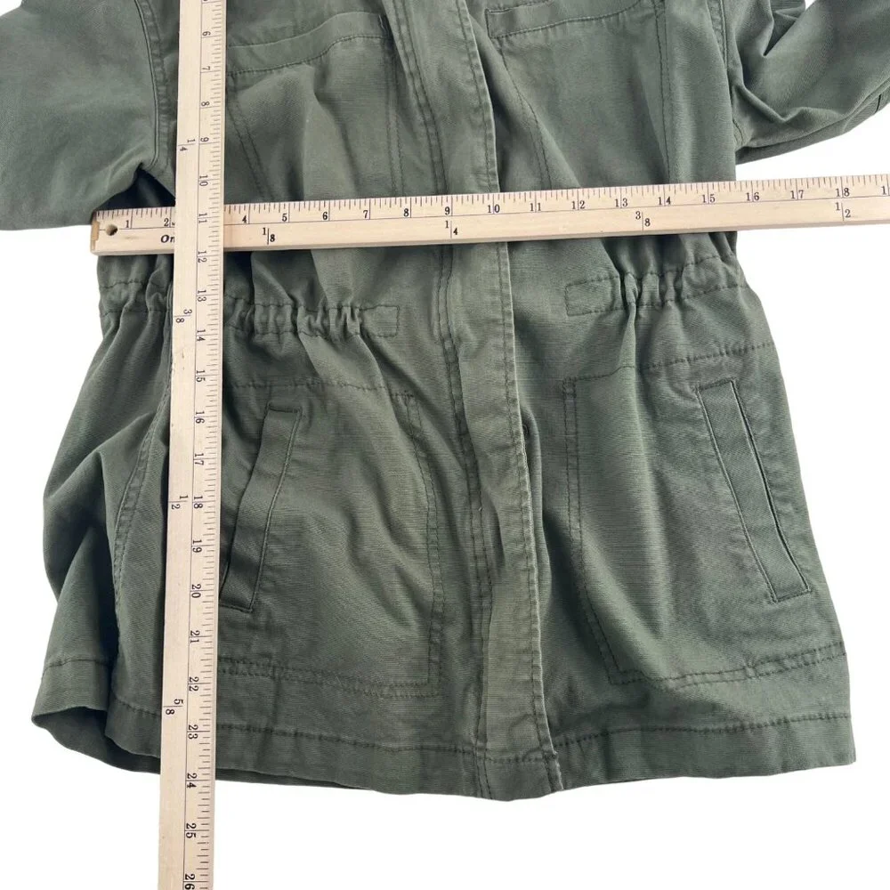 Old Navy Women's Utility Jacket size XS Army Olive Green‎